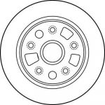 Girling 6031174 тормозной диск на MAZDA 626 III Hatchback (GD)