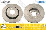 GIRLING Диск тормозной AUDI A8 2.5D-6.0 97-02 задний D=269мм (4D0615601B, 6042392)