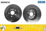 GIRLING Диск тормозной зад. TOYOTA RAV 4 2.0 00-> (4243142041, 6044414)