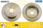 GIRLING Диск тормозной LEXUS GS300/GS450H 05-/IS250 06> задний (4243130290, 6060632)