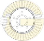 Girling 6062535 тормозной диск на FIAT FREEMONT (JC_, JF_)