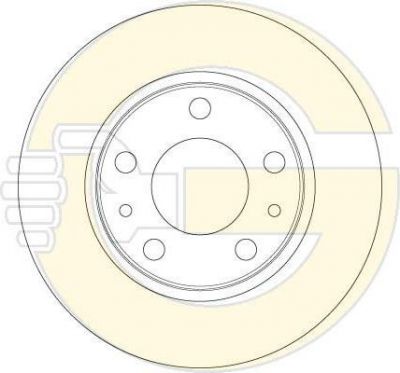 Girling 6064123 тормозной диск на IVECO DAILY III c бортовой платформой/ходовая часть