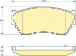 Girling 6111709 комплект тормозных колодок, дисковый тормоз на NISSAN SUNNY III Liftback (N14)