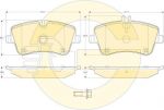 GIRLING Колодки тормозные передние MB W203 209 00- (0034205920, 6114131)