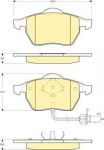 Girling 6114402 Колодки тормозные FORD GALAXY 95-06/VW SHARAN 95-10 передние