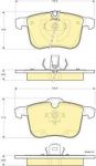 Girling 6115672 комплект тормозных колодок, дисковый тормоз на OPEL VECTRA C универсал
