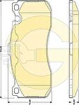 GIRLING Колодки тормозные 1 E81/87/3 E90/91 передние (34116786044, 6118029)