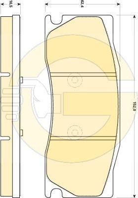 GIRLING Колодки тормозные JAGUAR XK 02- передние (6118504)