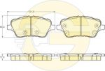 GIRLING Колодки тормозные FORD B-MAX/FIESTA 12-/TRANSIT COURIER 14- передние (6119593)
