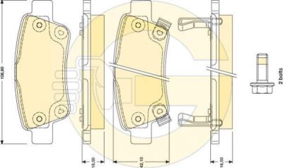 GIRLING Колодки тормозные HONDA CR-V III 07- задние (43022SWWG02, 6134464)