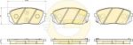 Girling 6135309 Колодки тормозные HYUNDAI i40 11- передние