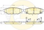 Girling 6135686 комплект тормозных колодок, дисковый тормоз на TOYOTA GT 86 купе (ZN6_)
