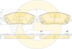 Girling 6136146 комплект тормозных колодок, дисковый тормоз на TOYOTA CAMRY седан (_XV4_)