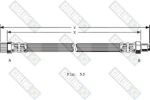 Girling 9001267 тормозной шланг на RENAULT TRAFIC фургон (T1, T3, T4)