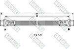 Girling 9001294 тормозной шланг на SKODA SUPERB (3U4)