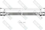Girling 9001361 тормозной шланг на SUBARU REX III
