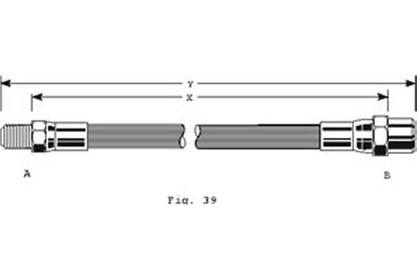 Girling 9002110 тормозной шланг на VW LT 40-55 I фургон (291-512)