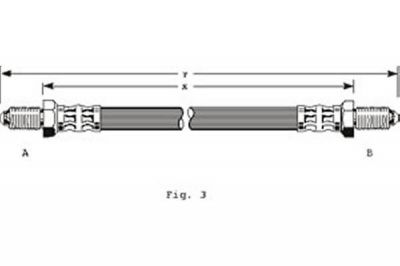 Girling 9003201 тормозной шланг на JAGUAR XJ купе