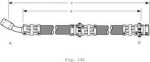 Girling 9004198 тормозной шланг на NISSAN MICRA II (K11)