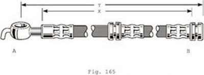 Girling 9004347 тормозной шланг на MITSUBISHI CARISMA седан (DA_)