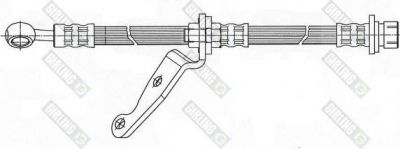 Girling 9004508 тормозной шланг на HONDA CR-V I (RD)