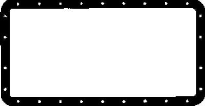 Glaser X54721-01 прокладка, масляный поддон на VW LT 28-46 II фургон (2DA, 2DD, 2DH)