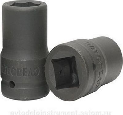 головка торцевая ударная *30 (квадрат 1) (АвтоDело) (40330)