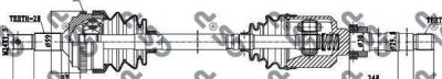 GSP 210084 приводной вал на PEUGEOT 605 (6B)