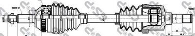 GSP 218002 Привод в сборе левый FORD Mondeo, 93-00 (7024791)