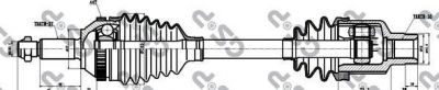 GSP 218004 Привод в сборе FORD MONDEO 1.6-2.5 93-00 прав. (ABS) (1023211)