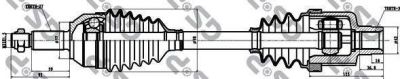 GSP 218005 Привод в сборе Ford Mondeo I, II ( -00) без ABS, R (1023209)