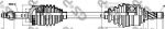 GSP 244026 Привод в сборе OPEL CORSA/COMBO 1.3-1.7D 00- прав. (ABS) (374468)