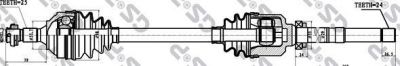 GSP 245150 приводной вал на PEUGEOT 406 Break (8E/F)