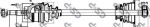 GSP 250401 Привод в сборе RENAULT CLIO II/KANGOO 1.2-1.9DTI 97-09 лев. +ABS МКПП