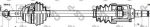 GSP 254001 Привод в сборе VW CADDY/SKODA FELICIA 1.3-1.9D 95-01 лев. (6U0407271F)
