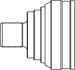 GSP 803014 ШРУС AUDI 100 1.8>2.4D 82>90 нар.(ABS) (75707S)