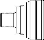 GSP 803019 ШРУС AUDI A4/A6/A8/VW PASSAT/SKODA SUPERB 1.8>6.0 94>05 нар. (4D0498099)