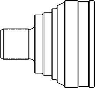 GSP 803019 ШРУС AUDI A4/A6/A8/VW PASSAT/SKODA SUPERB 1.8>6.0 94>05 нар. (4D0498099)