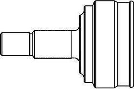 GSP 809004 ШРУС MITSUBISHI COLT/LANCER 1.2-1.8 80-92 нар. (4950721000)