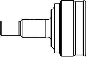 GSP 844049 ШРУС внешний OPEL Astra G/ Zafira A (90538595)