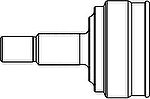 GSP 844056 ШРУС OPEL ASCONA/KADETT 1.6>2.0 81>91 нар. (75304)