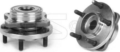 GSP 9326014 Ступица с подшипником переднего колеса DODGE Caravan 95-01/ CHRYSLER Voyager III/IV, 95-01 (04641517AD)
