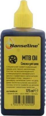 Hanseline GRAPHITE LUBE MTB смазка жидкая с графитом для цепи и троссов 125 мл [ Hanseline ]