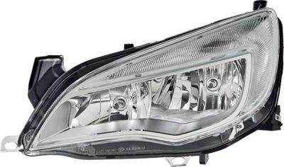 HELLA Фара OPEL ASTRA J 09> правая HELLA тонированная (1EG010011381)