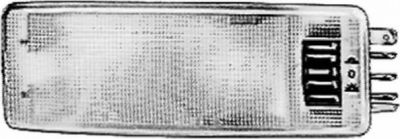 Hella 2JA 004 252-031 oсвещение салона на MERCEDES-BENZ 190 (W201)