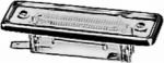 Hella 2KA 004 331-031 фонарь освещения номерного знака на 3 (E30)
