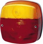 HELLA Фонарь зад.габарит.лев.=пр. Iveco MK 83-91 (2SE002578-701)