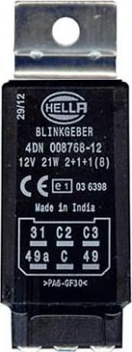 Hella 4DN 008 768-121 прерыватель указателей поворота на INTERNATIONAL HARV. A-Series