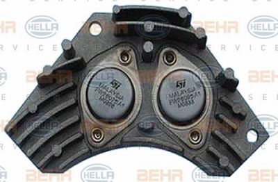 Hella 5HL 351 321-601 регулятор, вентилятор салона на PEUGEOT 406 (8B)