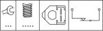 HELLA Датчик стоп сигнала AUDI/VW/SKODA/SEAT (6DF003263-081)